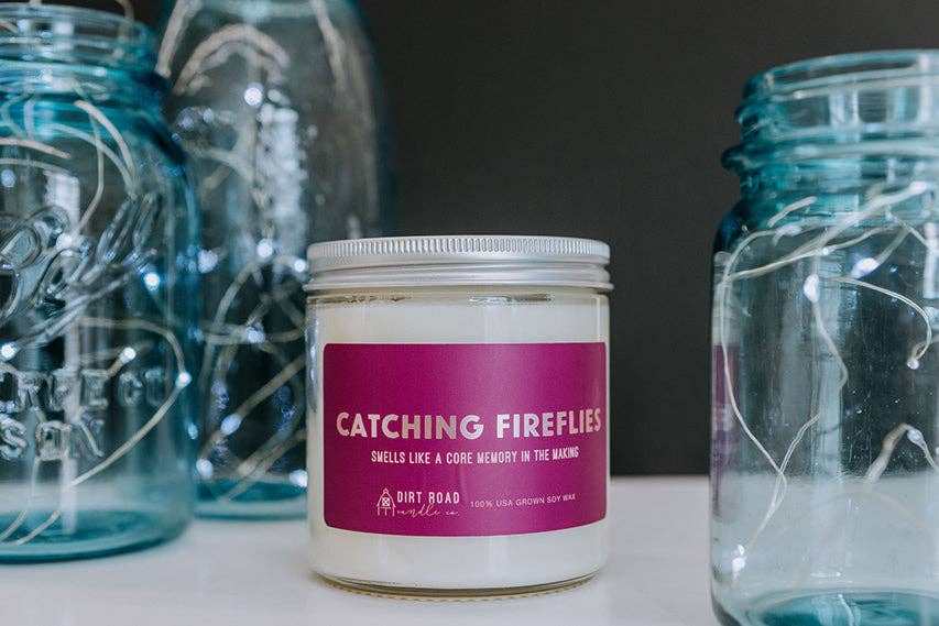 Dirt Road Candle Co - Catching Fireflies Candle: 8 oz Candle