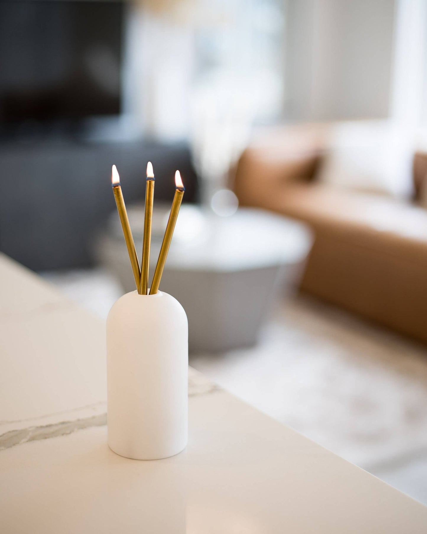 Everlasting Candle Co. - Gold Everlasting Candles