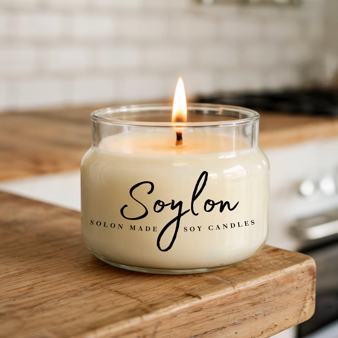 Soylon 2 Wick 16 oz Glass Jar Candle
