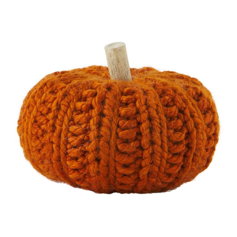 ORANGE CROCHET PUMPKIN