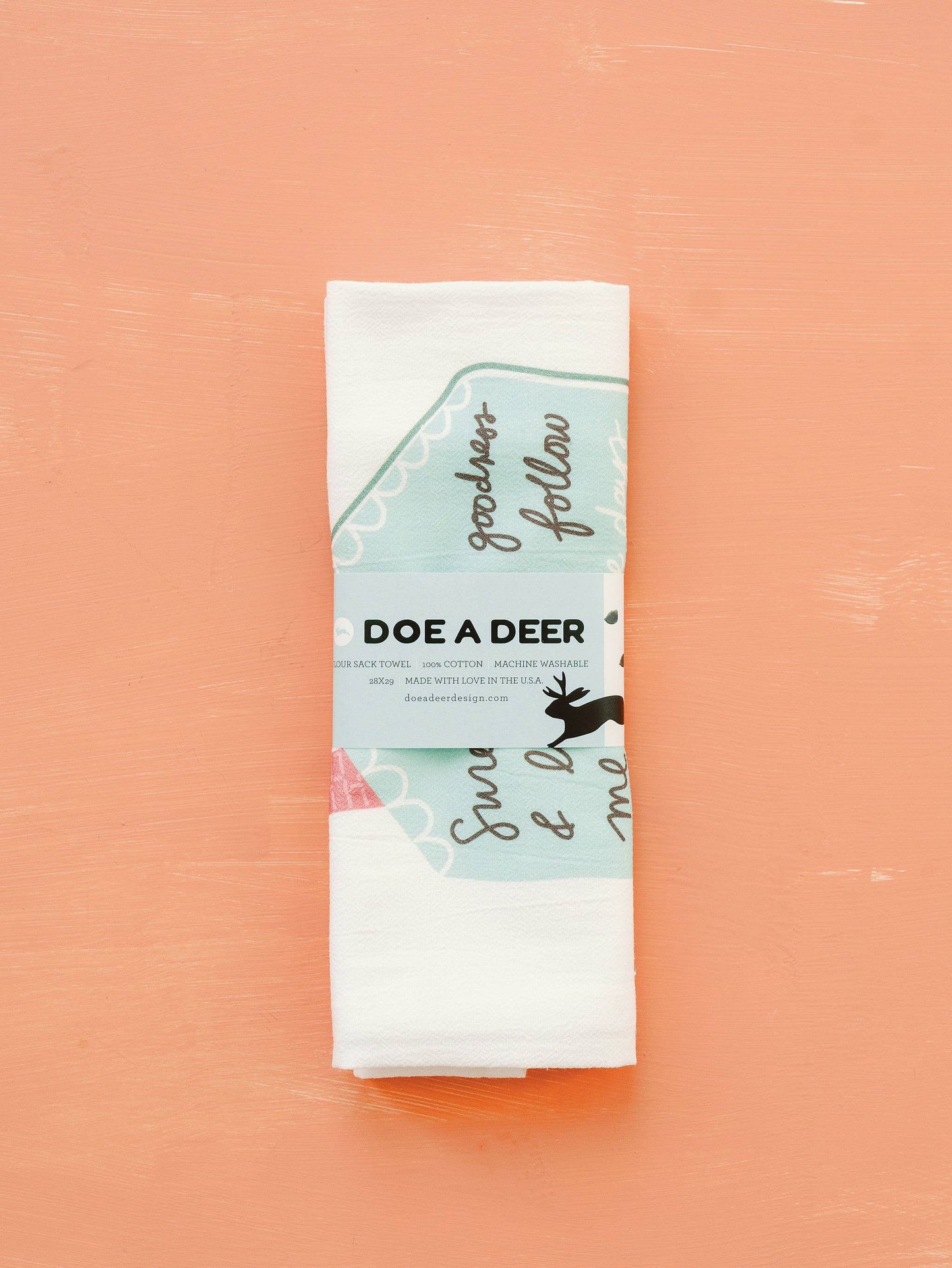 Doe A Deer - House of the Lord Flour Sack Towel