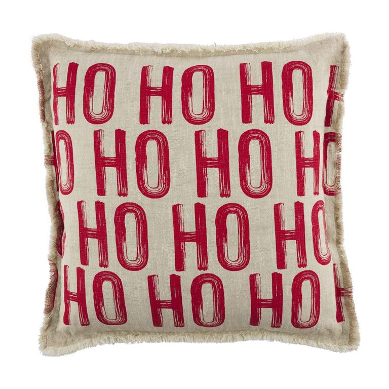HO HO HO PILLOW