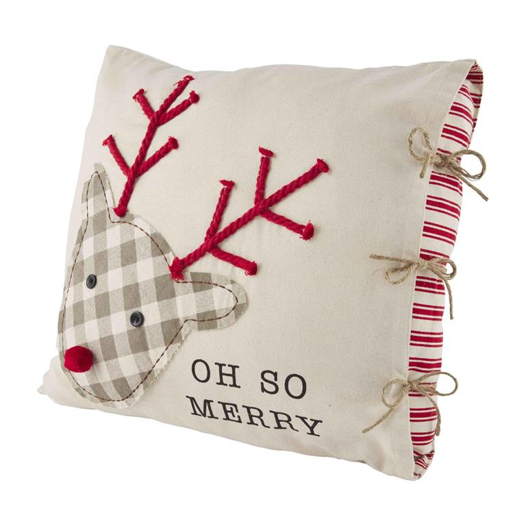 SO MERRY REINDEER PILLOW