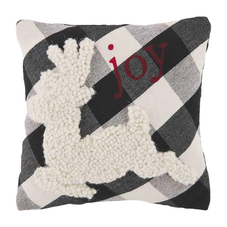 JOY MINI BUFFALO CHECK PILLOW
