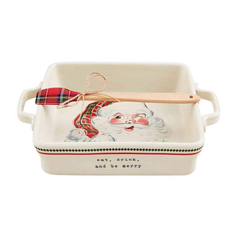 Vintage Santa Baker Set