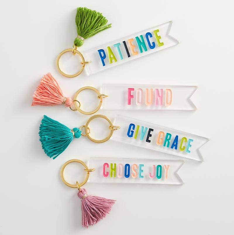 CHOOSE JOY Keychain