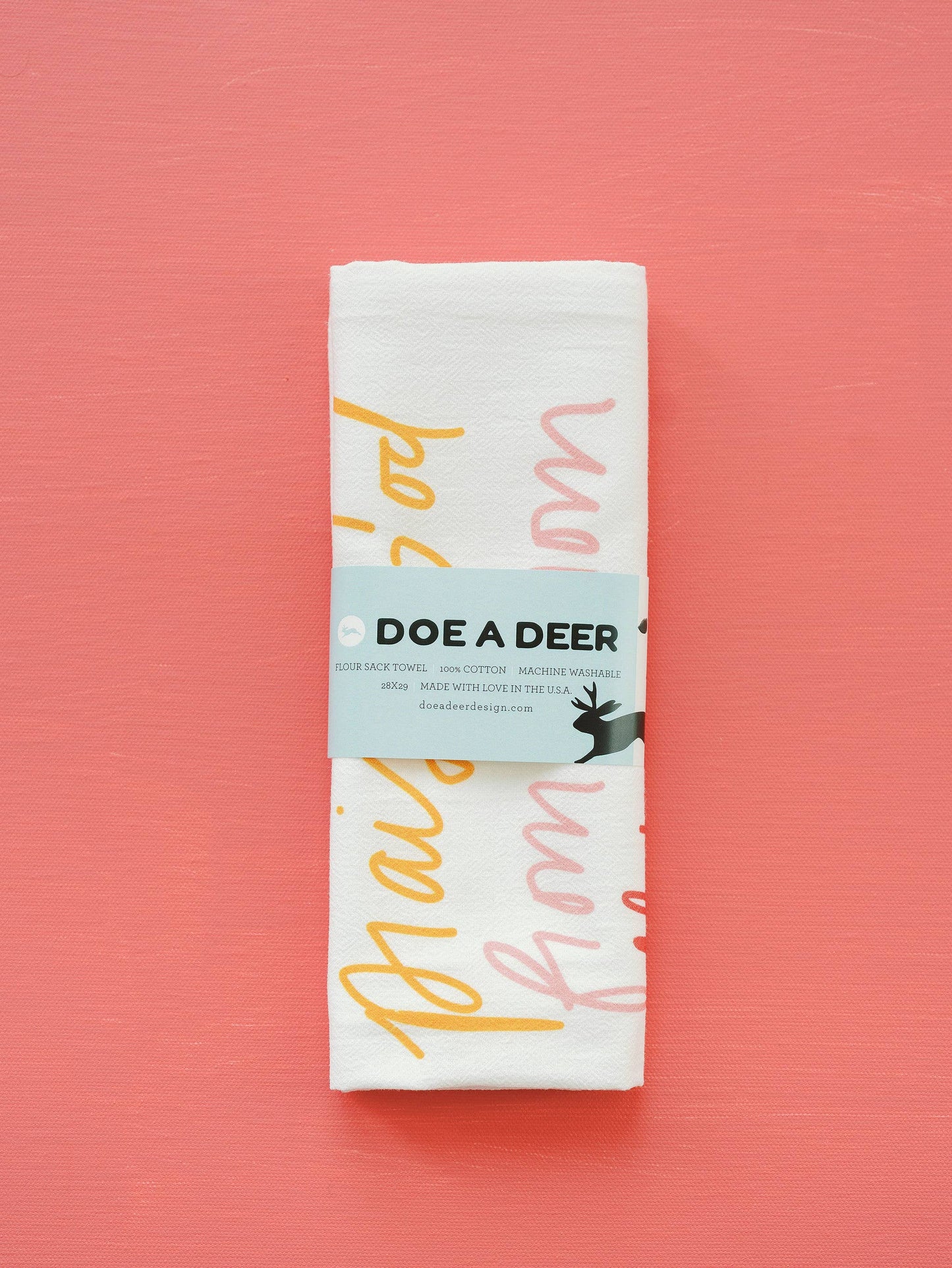 Doe A Deer - Doxology Flour Sack Towel