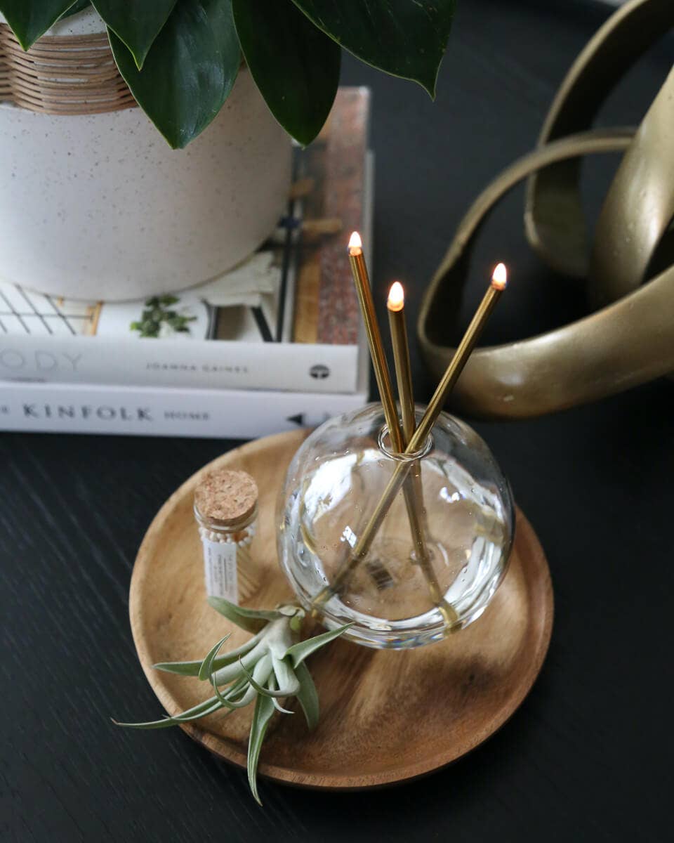 Everlasting Candle Co. - Gold Everlasting Candles