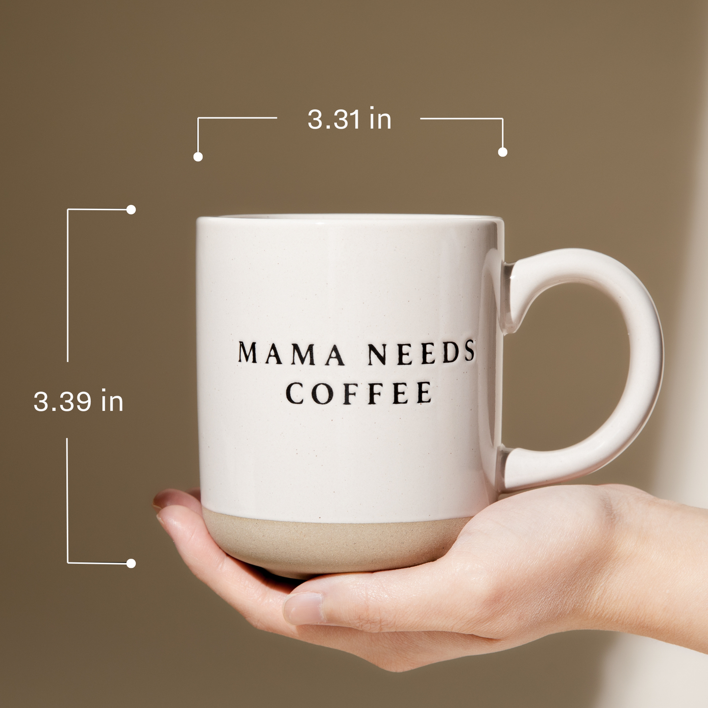 Blessed Stoneware Coffee Mug