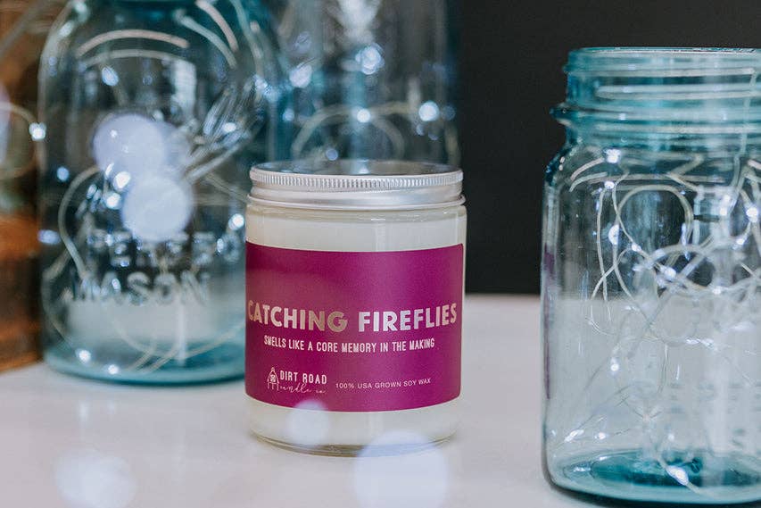 Dirt Road Candle Co - Catching Fireflies Candle: 8 oz Candle