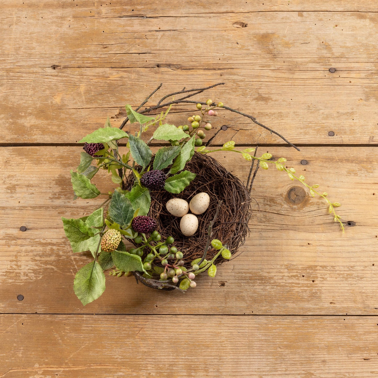 8" Raspberry Bird Nest