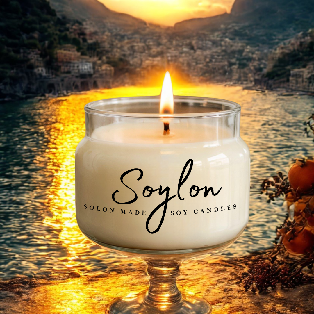 Soylon 2 Wick Candle Amalfi Sunrise