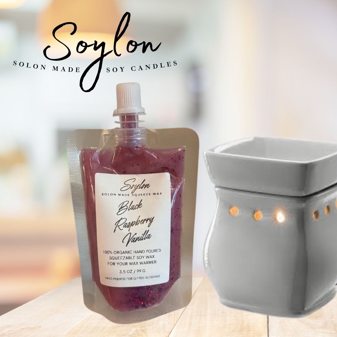 Soylon Squeeze Wax Black Raspberry Vanilla