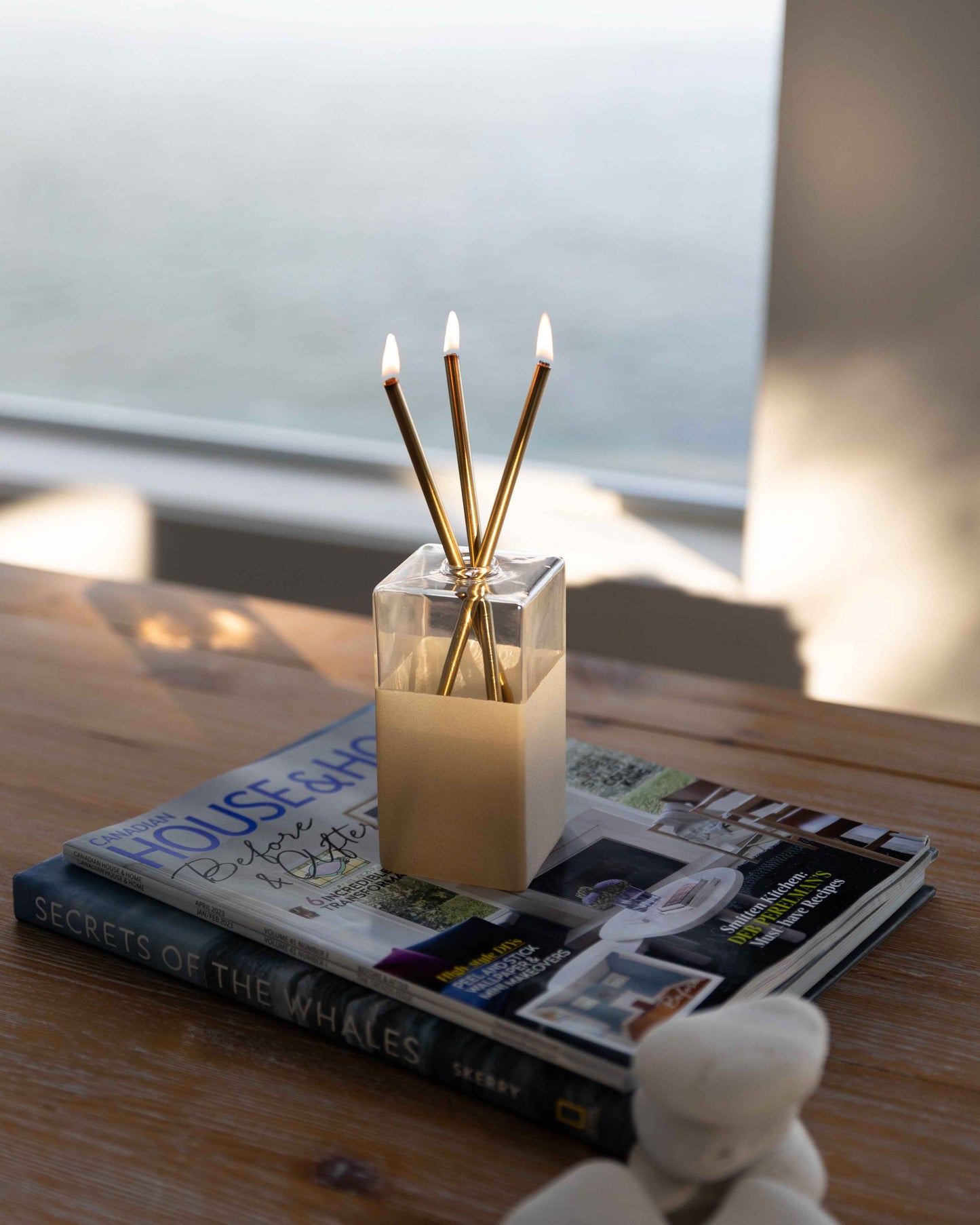 Everlasting Candle Co. - Gold Everlasting Candles