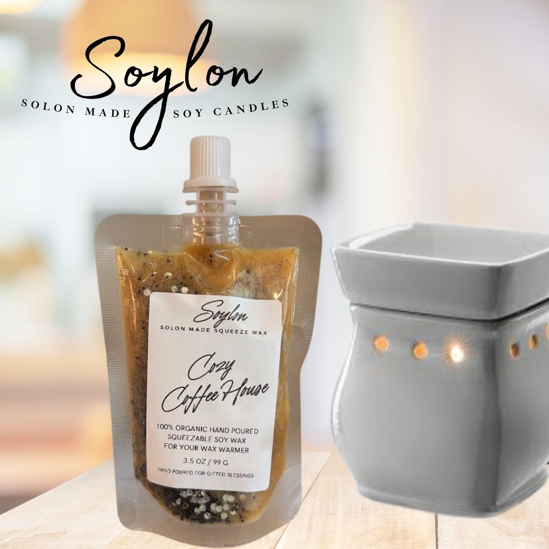 Soylon Squeeze Wax Cozy Coffee House