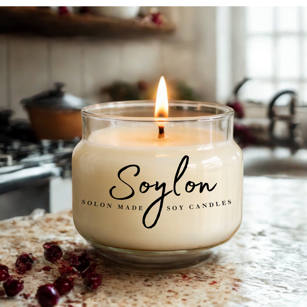 Soylon 2 Wick Candle Cranberry Bliss