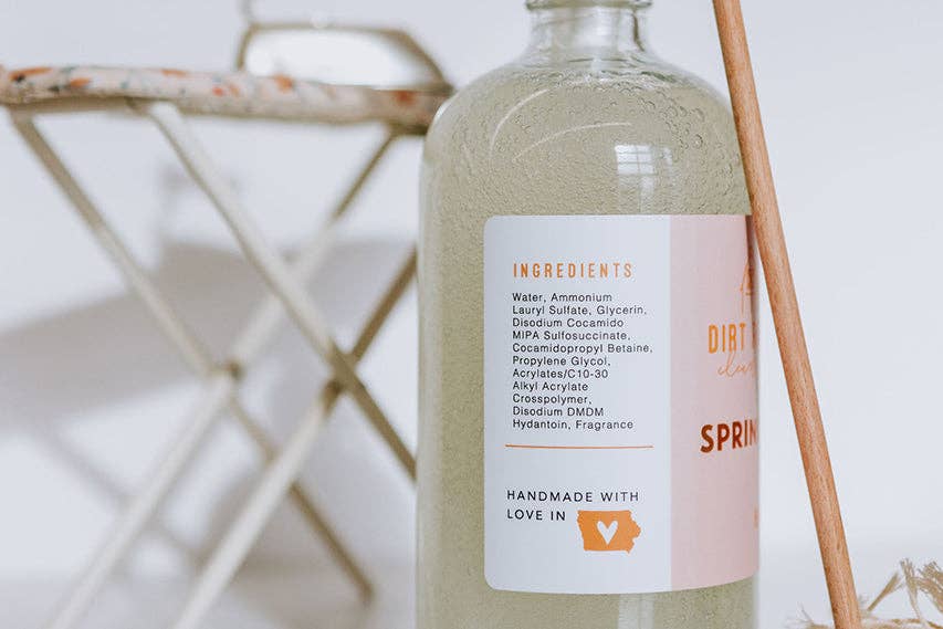 Dirt Road Candle Co - Spring Cleaning Hand Soap: Hand Soap
