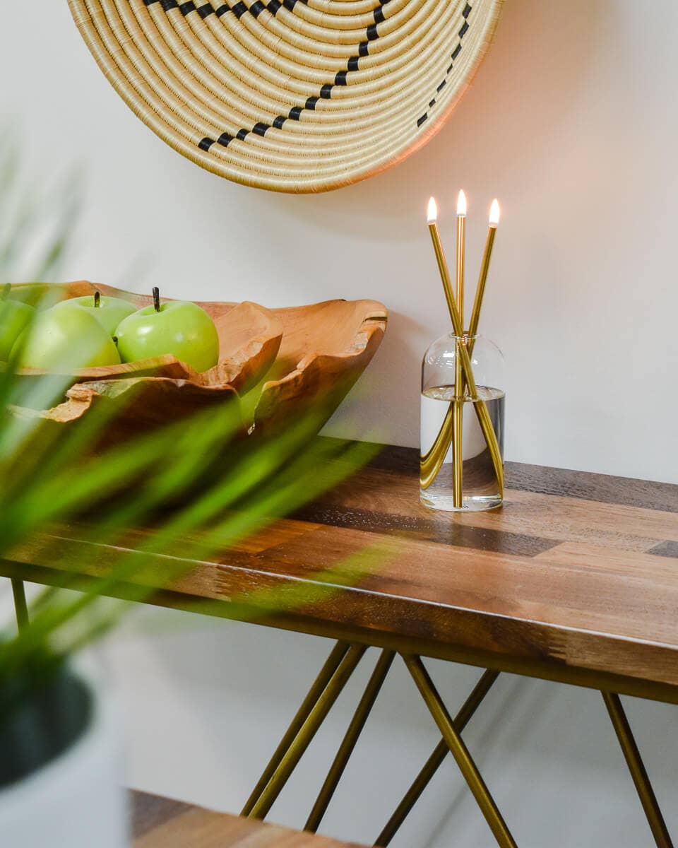 Everlasting Candle Co. - Gold Everlasting Candles