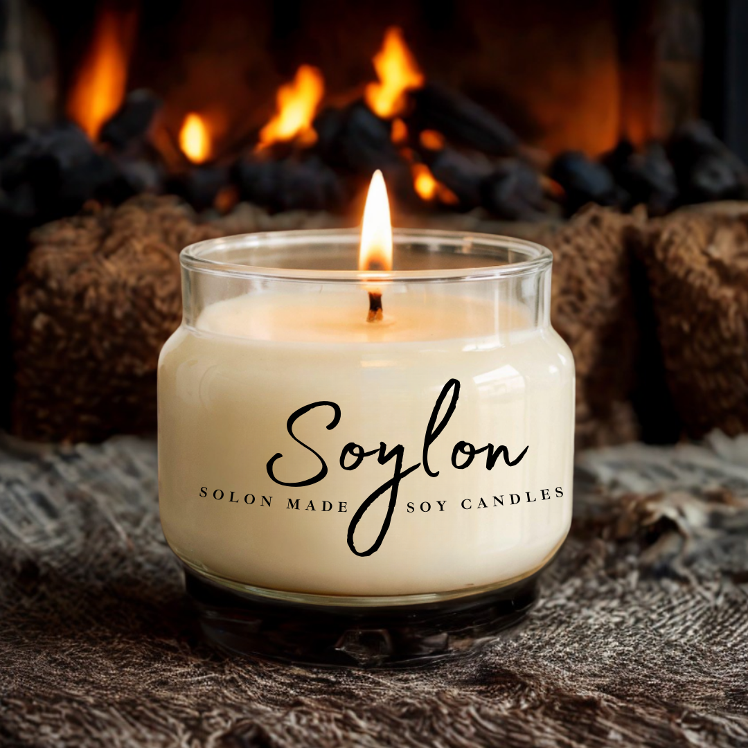 Soylon 2 Wick Candle Lumberjack