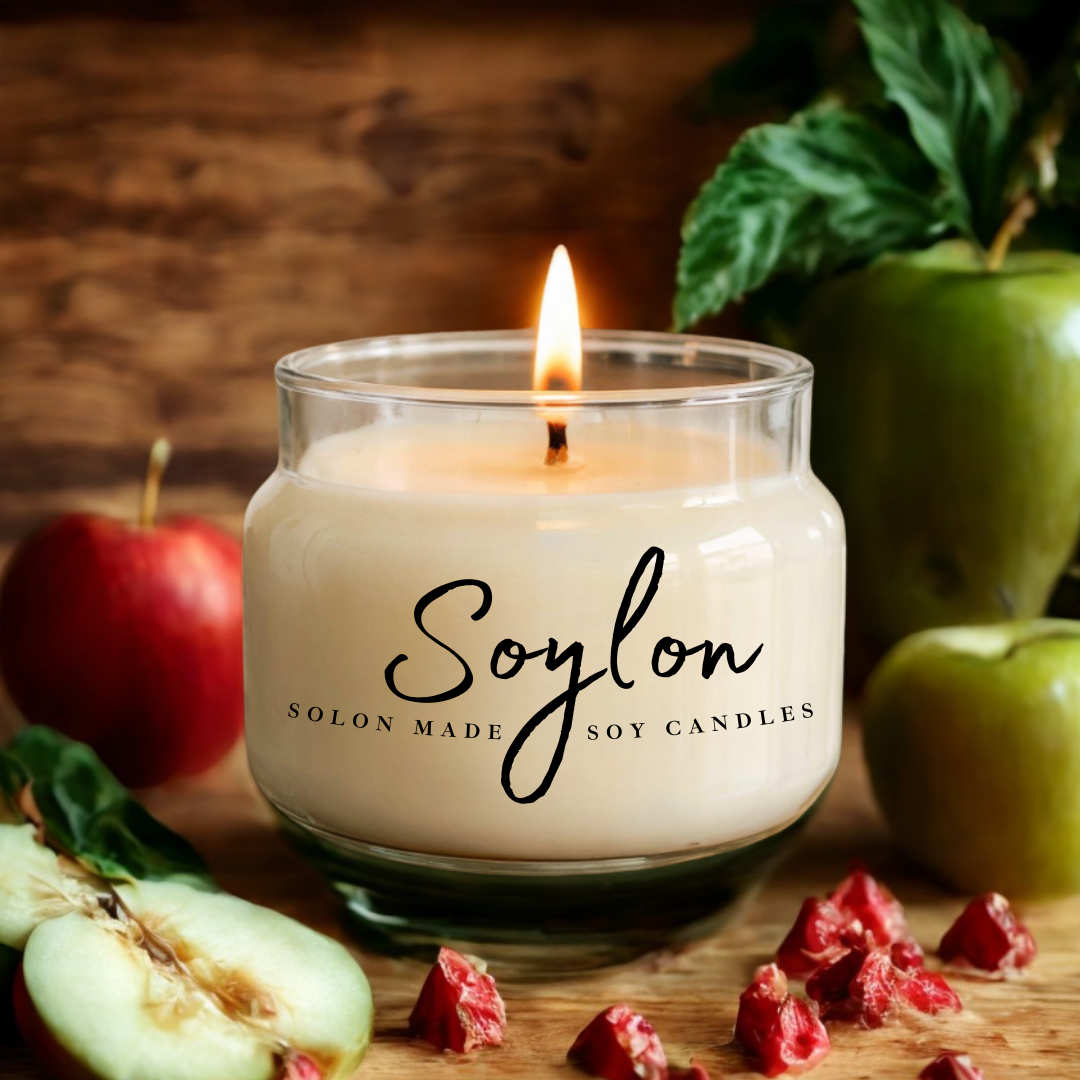 Soylon 2 Wick Candle Sweet Apples