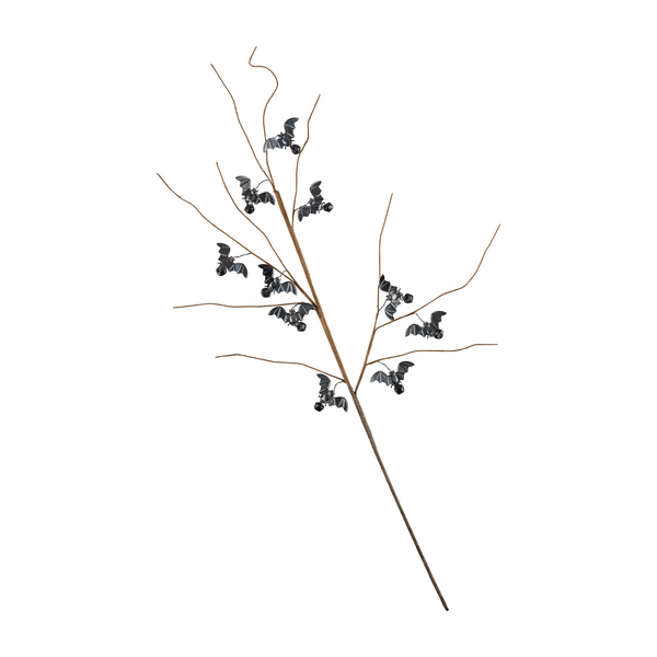 BAT HALLOWEEN BELL STEMS