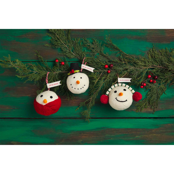 LET IT SNOW ORNAMENT