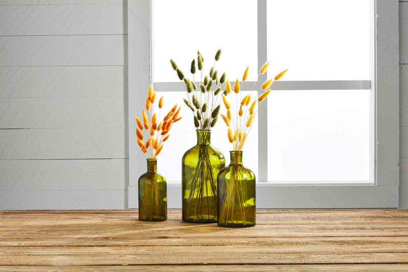 Green Fall Bunny Tail Bundle
