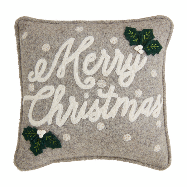 MERRY XMAS MINI FELT PILLOWS