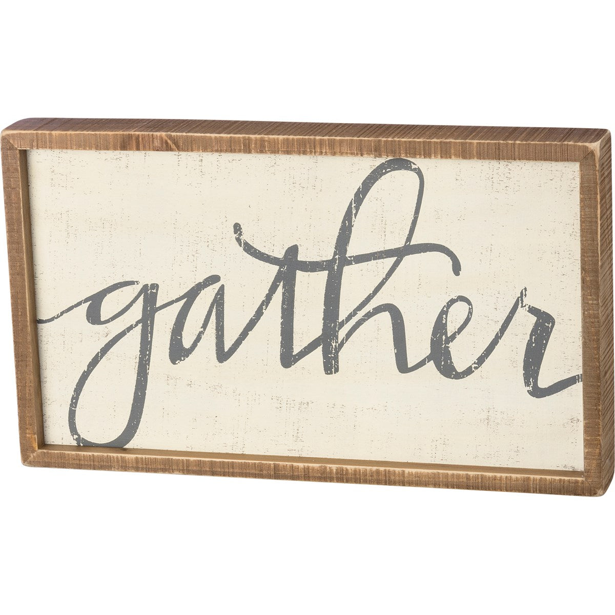 Gather Box Sign