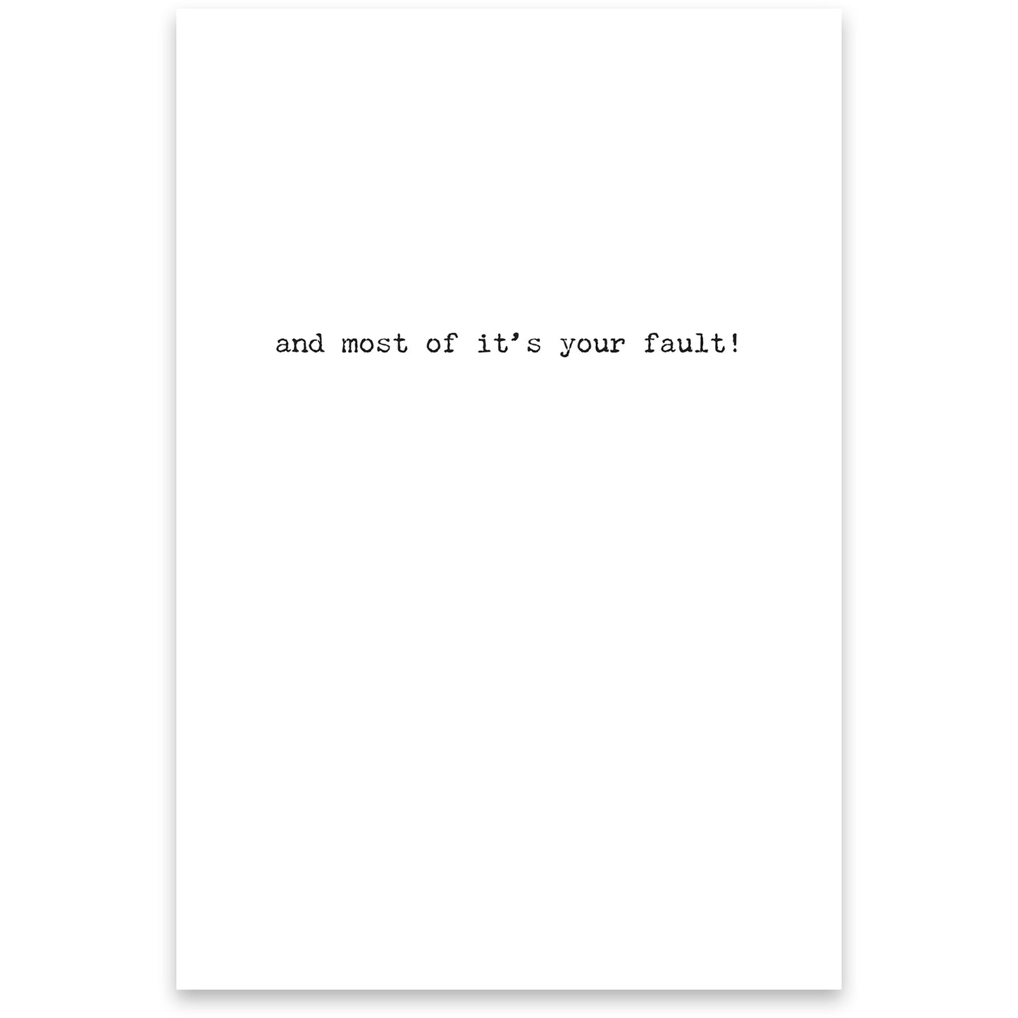 Greeting Card - Through Much