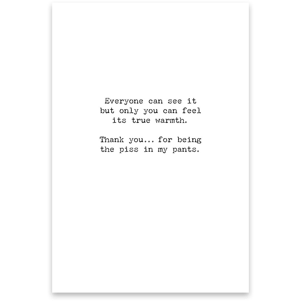 Greeting Card - Friendship