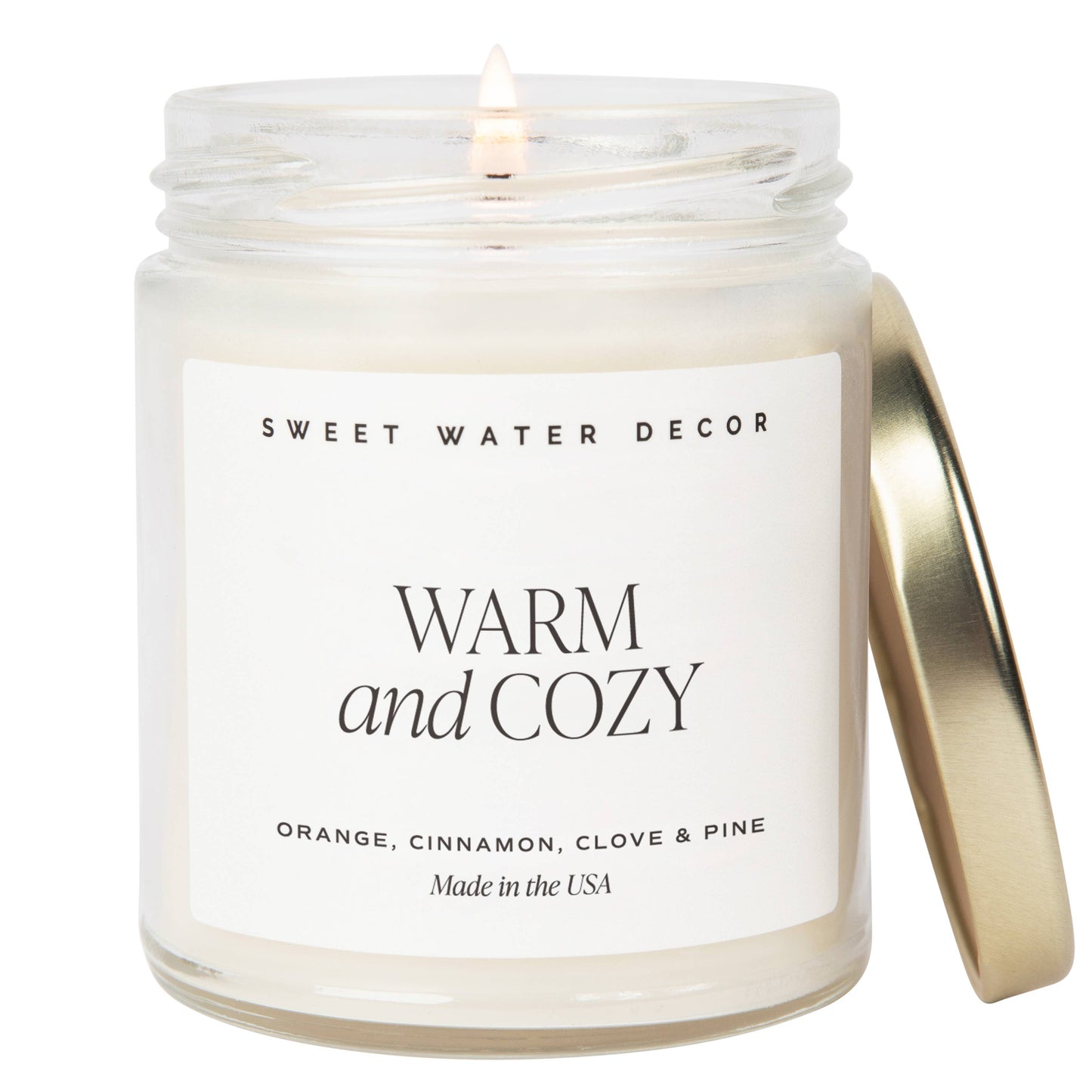 Warm and Cozy 9 oz Soy Candle
