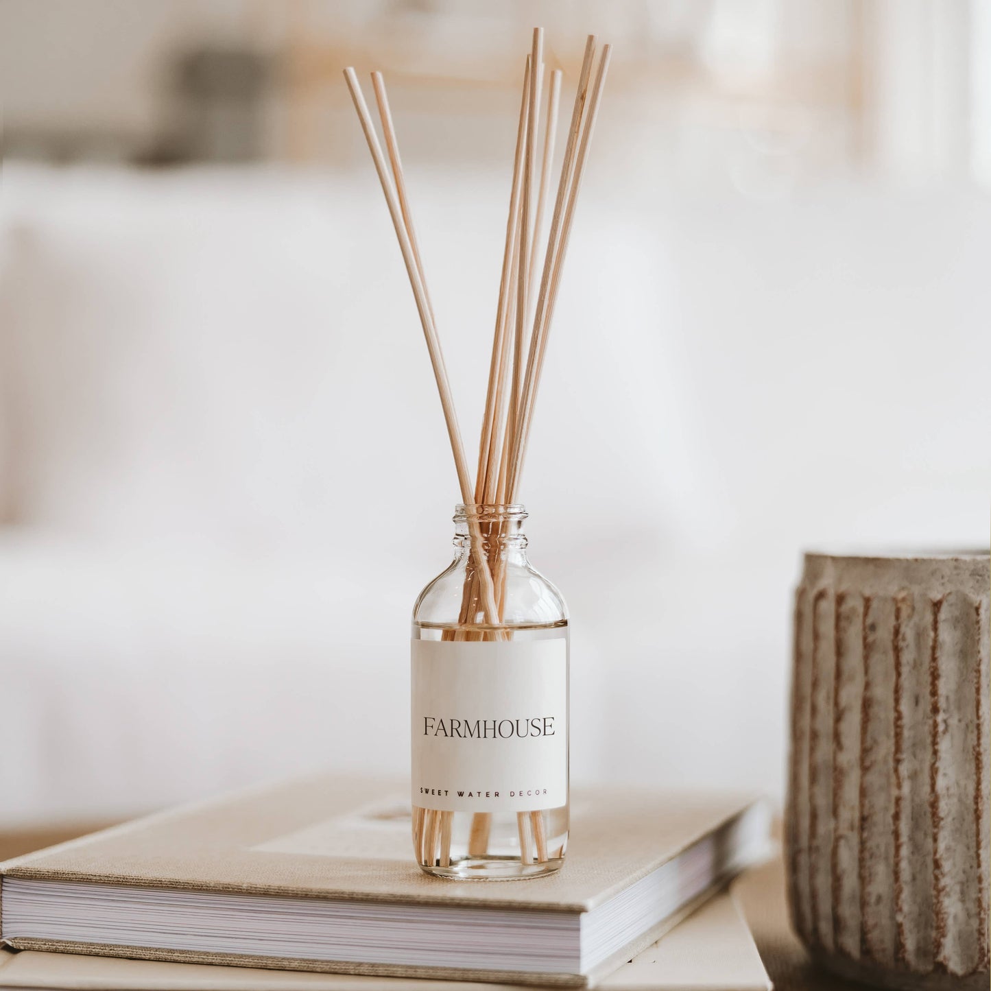 Sweet Water Decor - Farmhouse Reed Diffuser - Fall Home Decor & Gifts