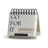 Sweet Water Decor - *NEW* Go For It Inspirational Perpetual Calendar