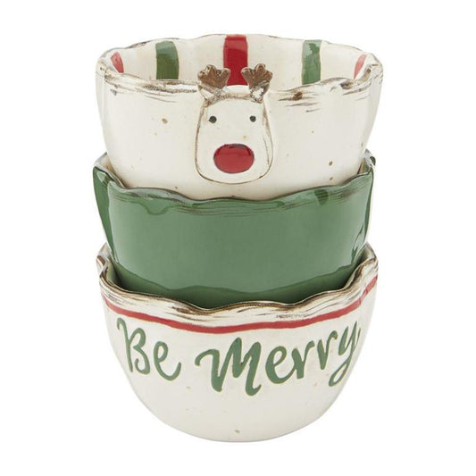 REINDEER FARM MINI RAMEKIN SET