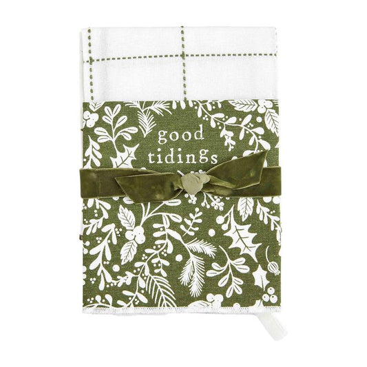 GOOD WHITE XMAS TOWEL SET