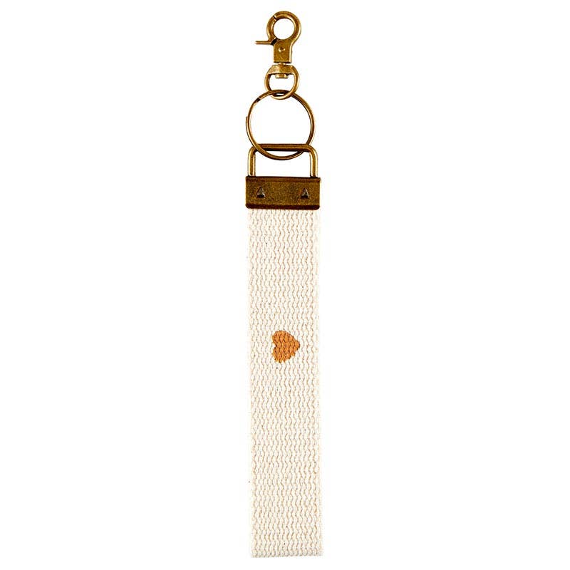 Faithworks by Creative Brands - Canvas Keychain - Blessed