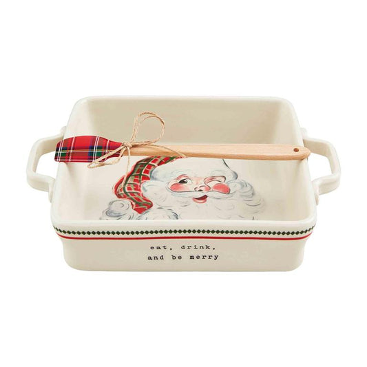 Vintage Santa Baker Set