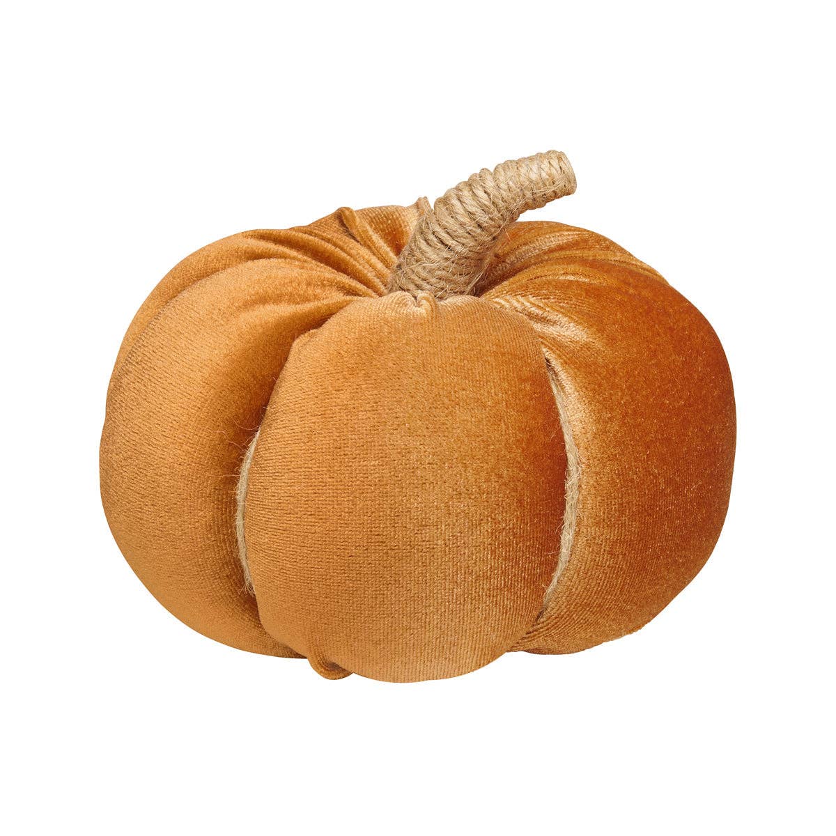 Med. Saddle Velvet Fall Pumpkin