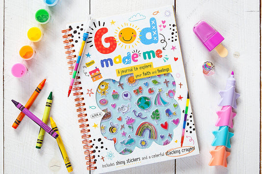 BroadStreet Publishing Group, LLC - God Made Me (Kid's Journal - Back-to-School Gifts)