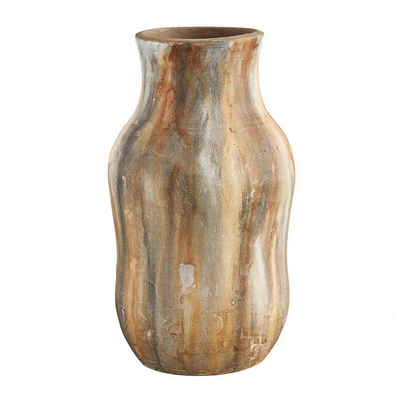 Angle - Painted Wide Vase - Set of 2
