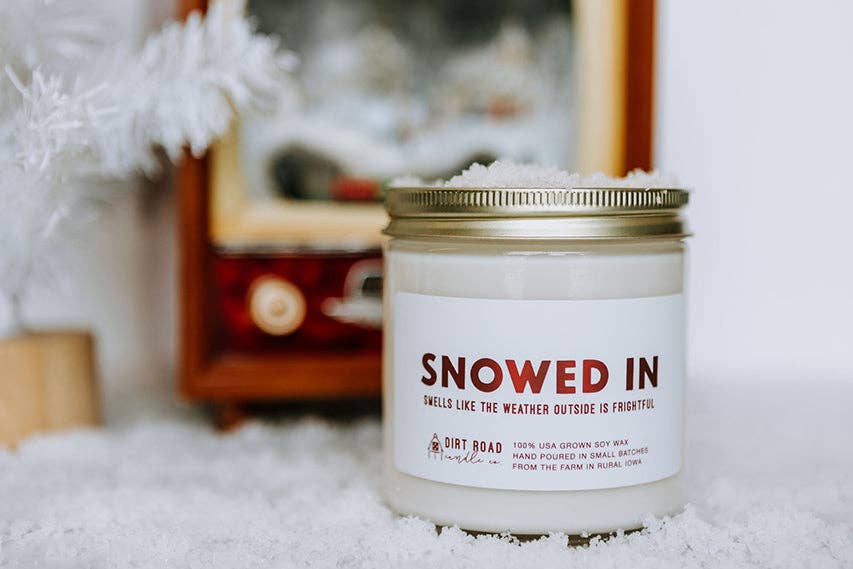 Dirt Road Candle Co - Snowed In Candle: 16 oz Candle