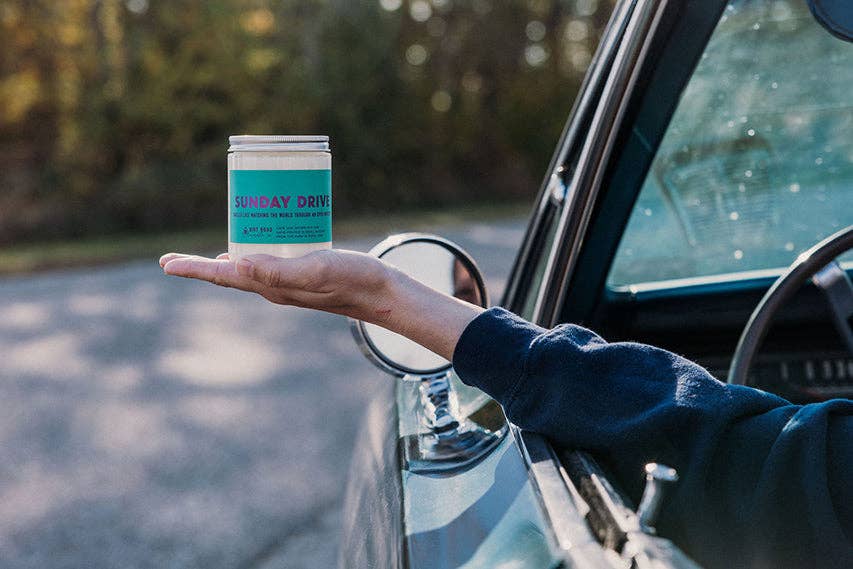 Dirt Road Candle Co - Sunday Drive Candle: 8 oz Candle