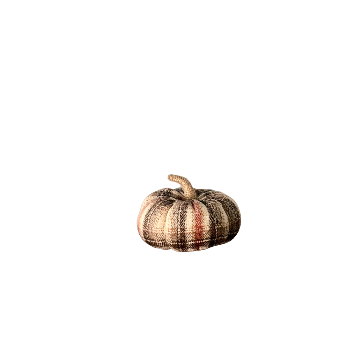 Medium Sienna Plaid Pumpkin
