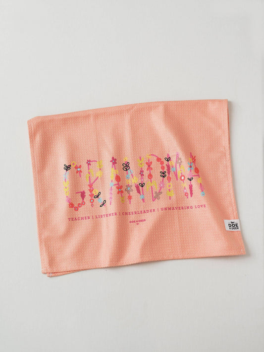 Grandma Waffle Tea Towel