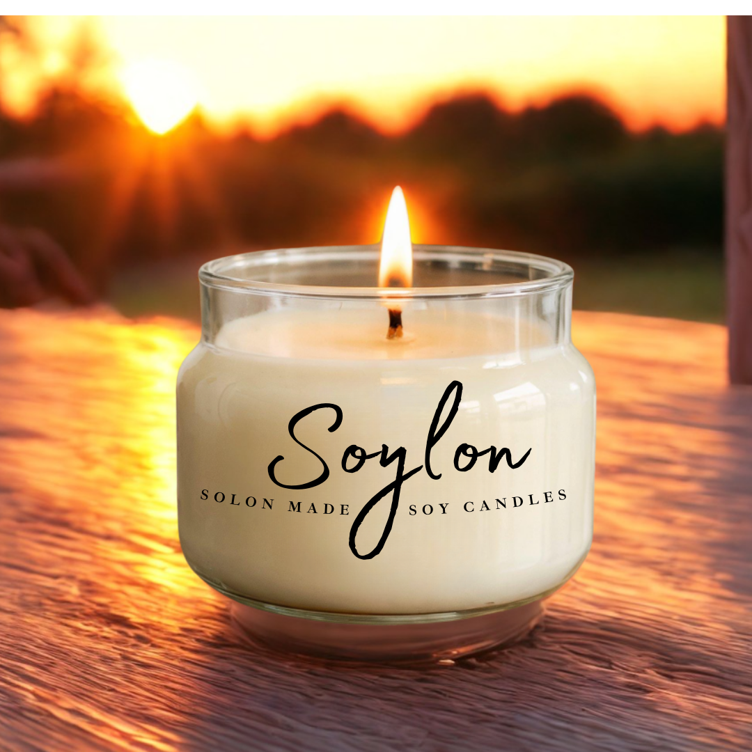 Soylon 2 Wick Candle Cashmere Sky