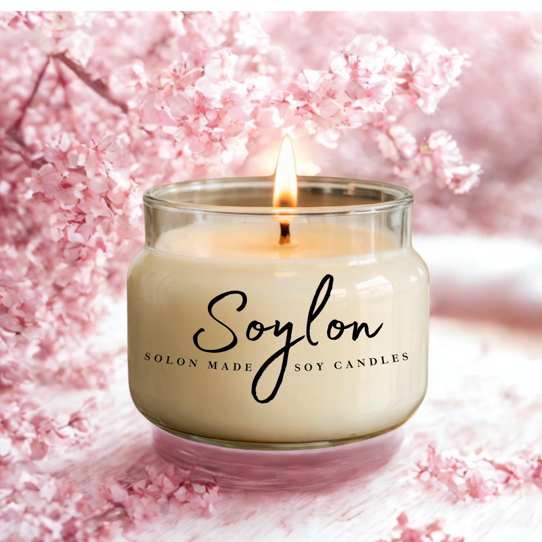 Soylon 2 Wick Candle Cherry Blossom