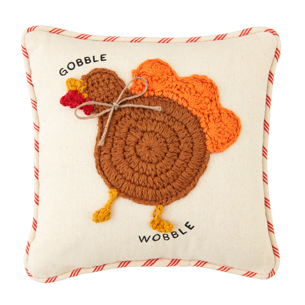 TURKEY TGIVING CROCHET PILLOW