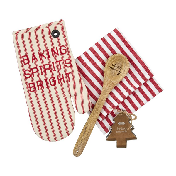 Baking Spirits Towel & Cookie Cutter Set