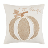 SQUARE NEUTRAL PUMPKIN PILLOWS